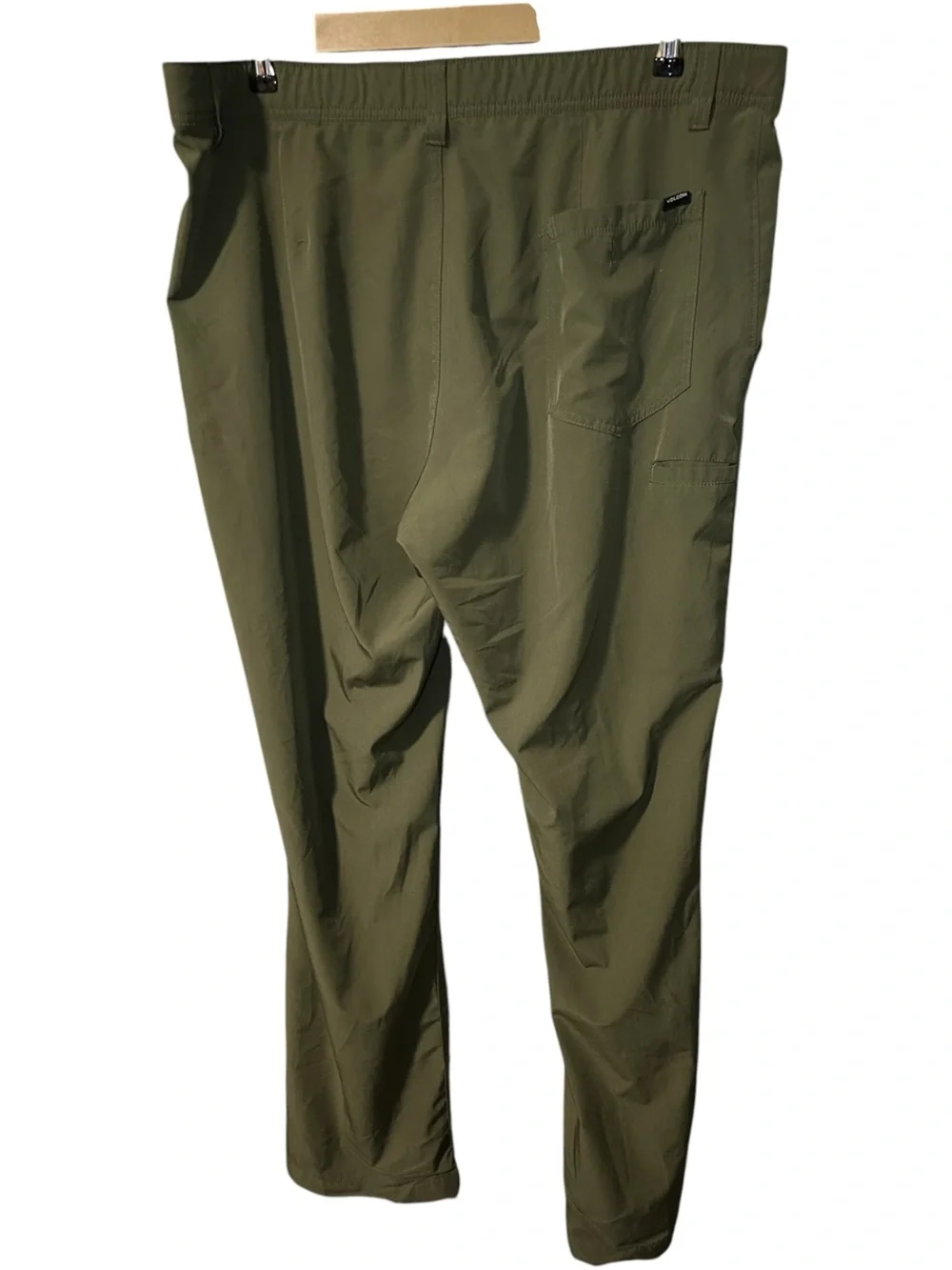 Volcom Men's Chino Casual Stretch Pants Olive Green Size 40
